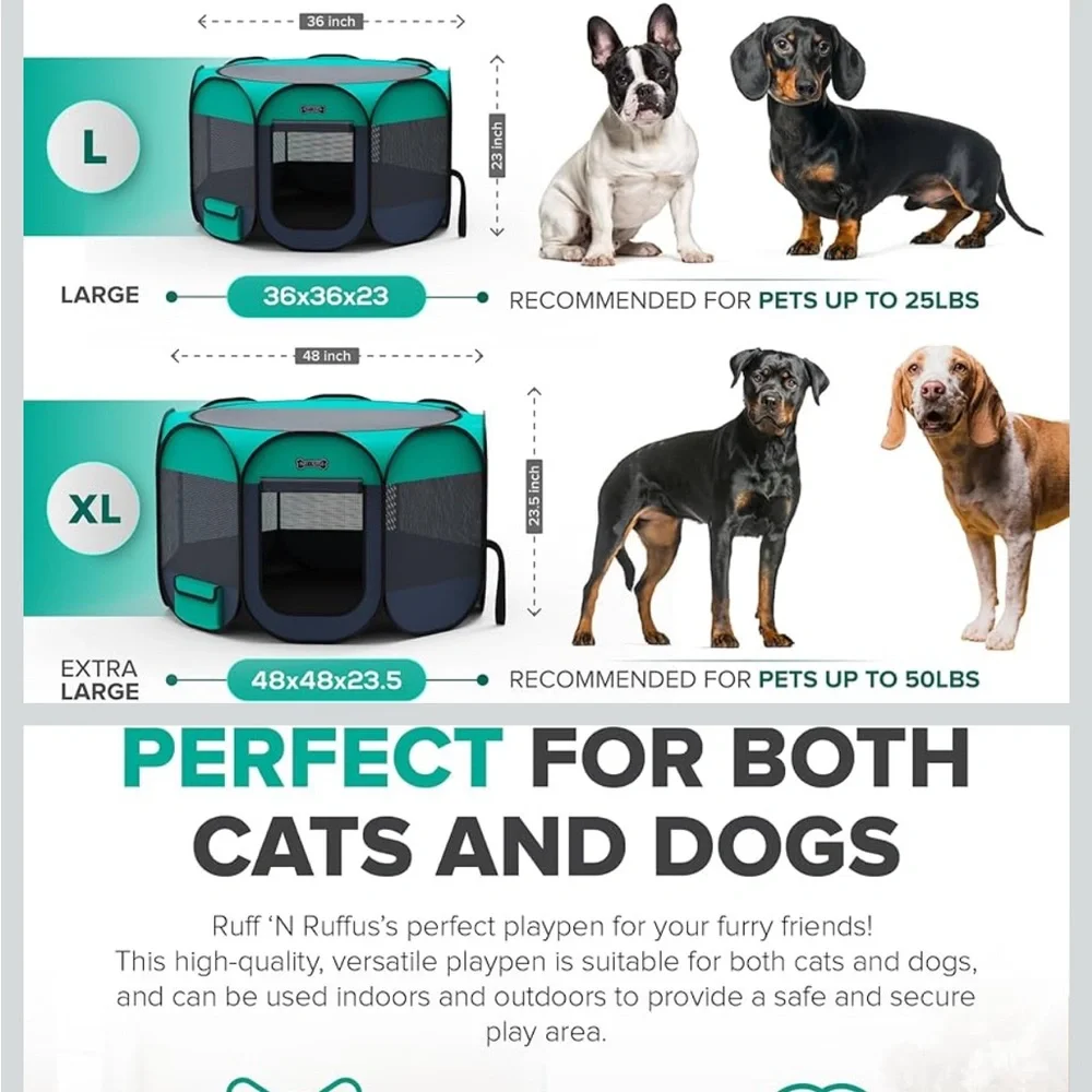 Teal and Gray Dog Travel Carrier